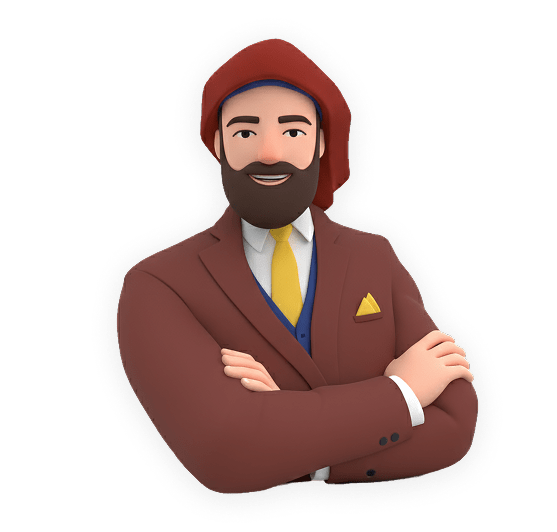 изображение нарисованного человека в костюме